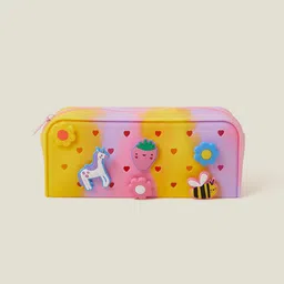 Accessorize London kids Badge Charm Pencil Case-40