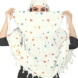 Vicharan Women Printed Cotton Sun Light Protection Scarf-46