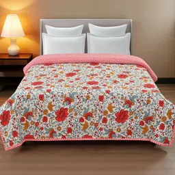 IVAZA Grey AC Room Double Bed Microfibre Comforter-image-73