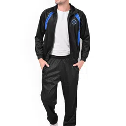 Body Mechanics Men Colourblocked Polo Collar Tracksuits-image-14