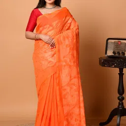 Laa Calcutta Woven Design Saree-image-19