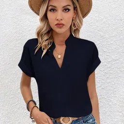 BAESD Mandarin Collar Top-image-84