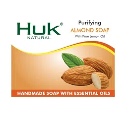 Huk Purifying Almond Soap With Lemon Oil - 100 g-image-52