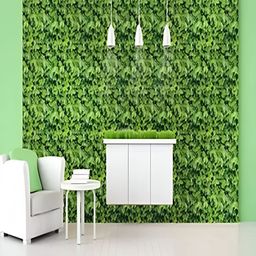HOMEMATES Green Printed Waterproof Wall Sticker-26