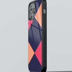 macmerise Geometric Printed iPhone 13 Pro Back Case Mobile Accessories-picture-12