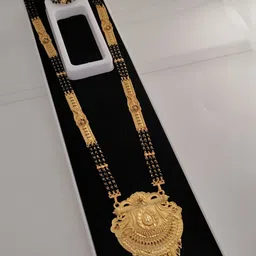 V.K.PAYAL.JEWELLERY Gold-Plated Artificial Beaded Mangalsutra-picture-16