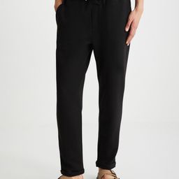 GRIMELANGE Pure Cotton Straight Lounge Pants-image-39