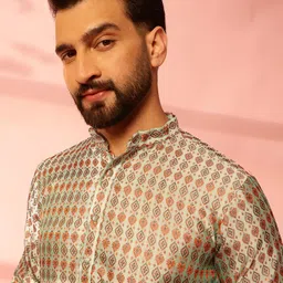 Anouk Men Regular Kurta with Pyjamas image 2