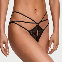 Victoria's Secret Low-Rise Lace Strappy Crotchless Cheeky Brief 1124523954A2-picture-36