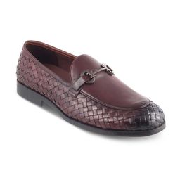 Tresmode The Comme Brown Men's Leather Loafers-image-102