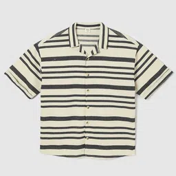 max Boys Horizontal Stripes Opaque Striped Casual Shirt-image-98