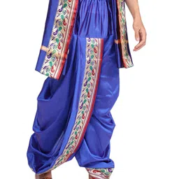 RAMESHWARAM FABRIC Men Dhoti Pant with Stole-image-99