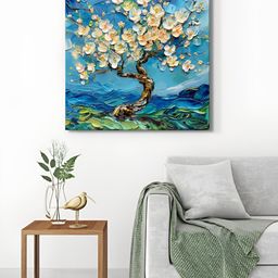 999Store Blue & White 1 Piece Canvas Other Wall Paintings-image-65