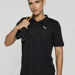 Puma Train Polo Collar Short Sleeve Training T-Shirt-image-45