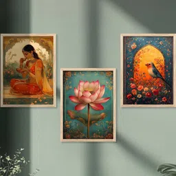 Traditional Wall Art With Frame Home Decor Wall Painting For Living Room Office Bedroom-image-99