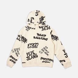 Pepe Jeans Boys Typography Printed Hooded Cotton Pullover Sweatshirt-picture-22