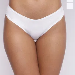 La Intimo Women Pack Of 3 Low Rise Semi Seamless Briefs-LIPSS020C555-image-84
