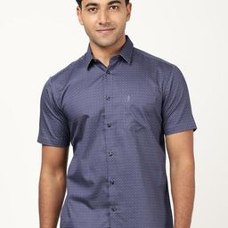Indian Terrain Men Classic Slim Fit Printed Casual Shirt-picture-36
