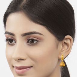 Heer Collection Contemporary Jhumkas Earrings-30