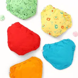 SuperBottoms Infants Pack Of 3 Assorted Basic Briefs BASIC-BRIEFS-ASSORTED-6-9M-3PACK image 2