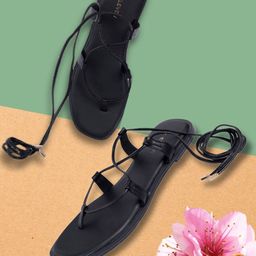 T.ELEVEN Women Gladiators with Bows Flats-image-1