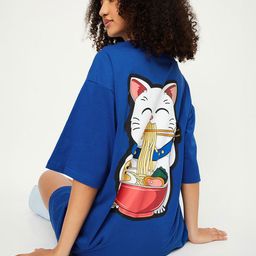 max Graphic Printed Pure Cotton Nightdress-picture-30