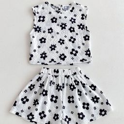 LULU & SKY Girls Printed Top with Shorts-picture-30