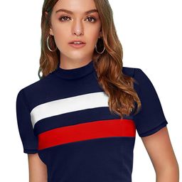 Sitanjali Striped Crop Top-image-25