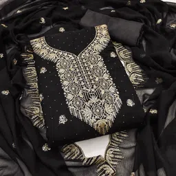 KALINI Embroidered Unstitched Dress Material-image-60