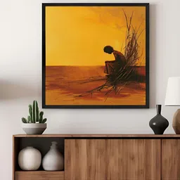 999Store Yellow & Orange Autumn Tree Canvas Wall Art-image-6
