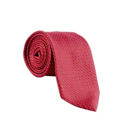 Cazzano Men Woven Design Broad Tie-image-61