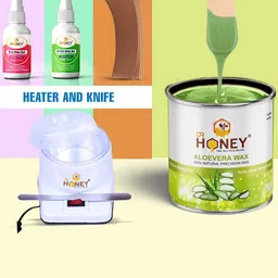 DR HONEY 100% Natural Precision Aloevera Hot Wax Kit- 599.1g-picture-25