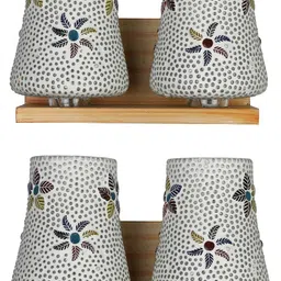 Somil Premium Designer Glass Wall / Night Lamp Elegant & Stylish Dcor Accent for Modern Interiors, Color- Multicolour, Size:- 36 X 26 X 30.5 CM-image-77