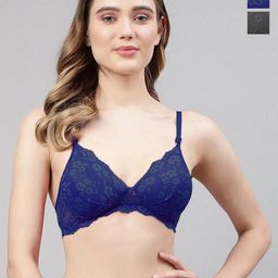 Samvar Multi Cotton Non-Wired Non Padded Minimizer Bra-picture-22
