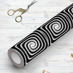 ArtzFolio Printed UV-Resistant Anti-Bacterial Monochrome LabyrinthPeel & Stick Wallpaper-image-16
