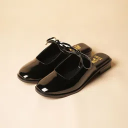 Theater Women Mules with Bows Flats-picture-19
