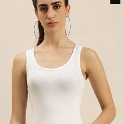 De Moza Women Pack Of 2 Cotton Camisoles-image-78