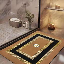 IVAZA Anti Skid Super Absorbent Bath Mat-image-86