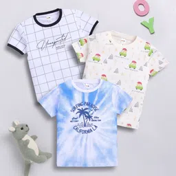 LITTLE NINJA Boys Printed T-shirt-image-96