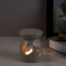 TAYHAA Grey Textured Ceramic Aroma OilDiffusers-20
