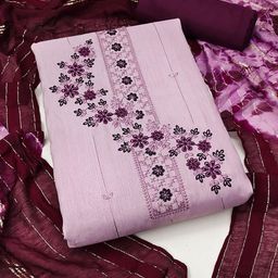 Ishin Embroidered Unstitched Dress Material-image-88