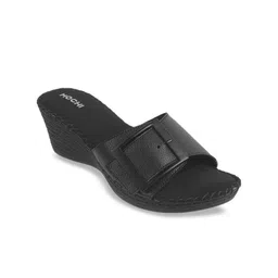 Mochi Wedge Mules with Buckles-34