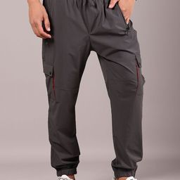 V-Mart Men Mid-Rise Regular Fit Cotton Imported Cargos-image-84