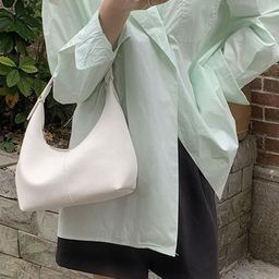 CORSICA Textured PU Oversized Structured Handheld Bag with Bow Detail image 5