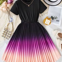 BAESD Print Fit & Flare Midi Dress-picture-20