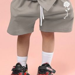WEARDUDS Kids Mid-Rise Loose Fit Shorts-picture-31