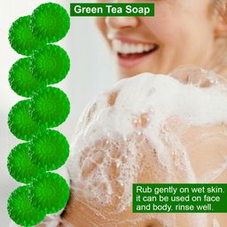 GROOVY Set Of 10 Apricot Adventure Green Tea Bar For Hydration - 100 g Each image 4