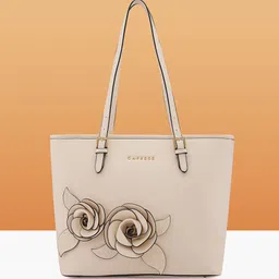 Caprese Women Solid Structured Leather Shoulder Bag-42