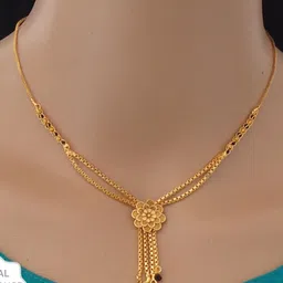 Ramdev Art Fashion Jwellery Gold-Plated Artificial Stones and Beads Mangalsutra-picture-51