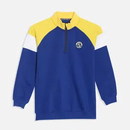 Allen Solly Junior Boys Colourblocked Sweatshirt-image-12